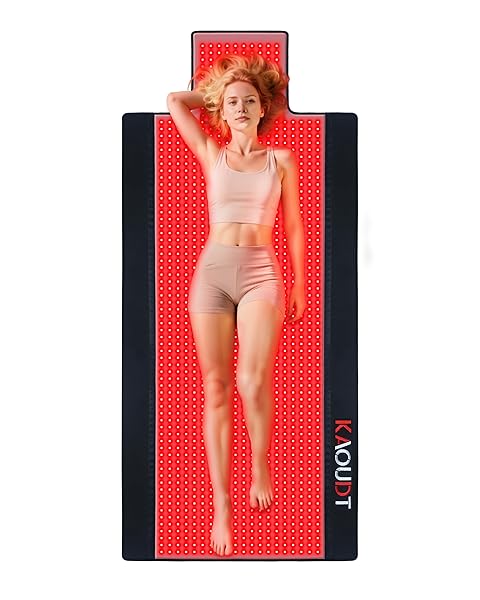 73"x33" Medical-Grade TPU Red Light Therapy Mat for Full Body Pain Relief, FSA&HSA Eligible Infrared Light Therapy Blanket, 1370LEDs