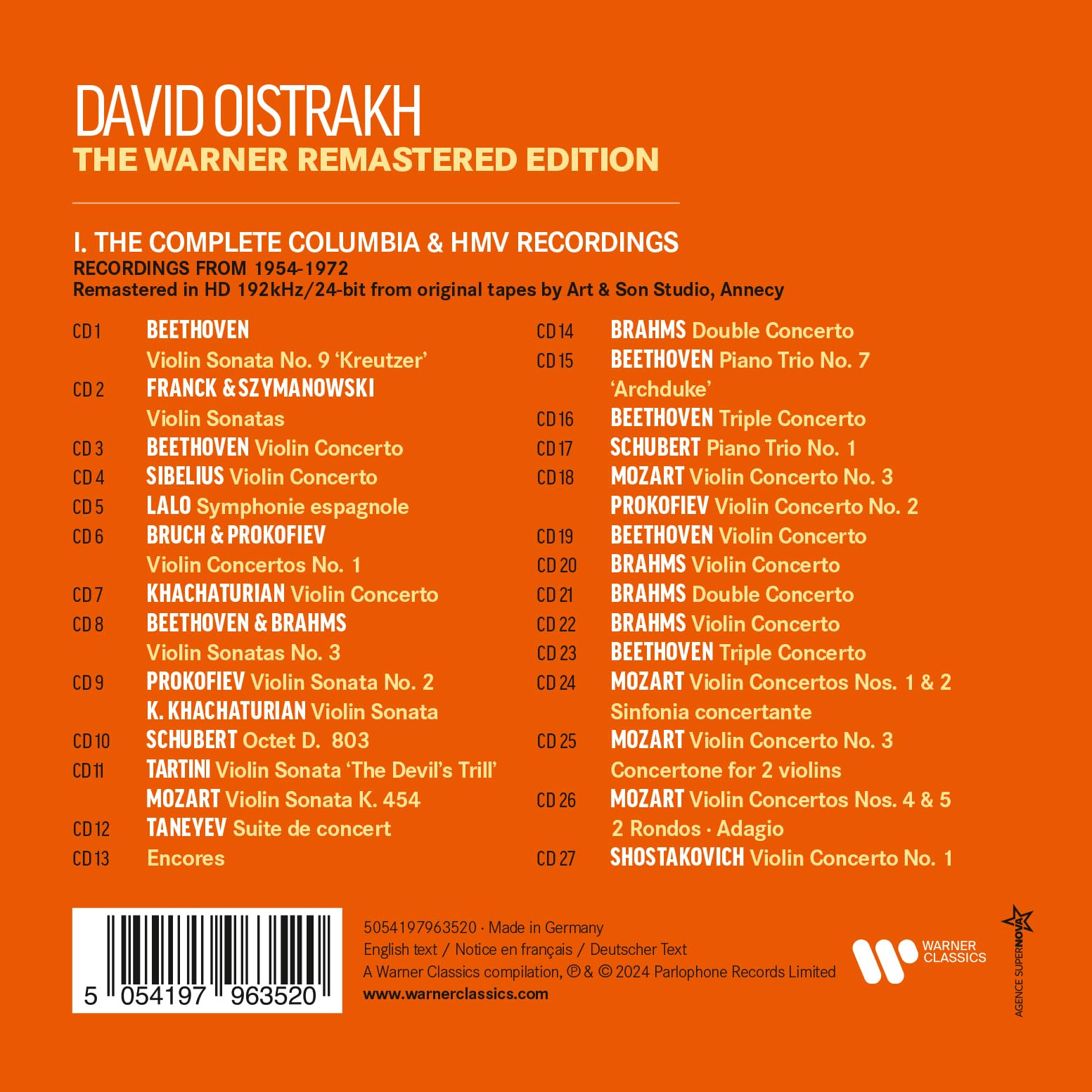 The Warner Edition