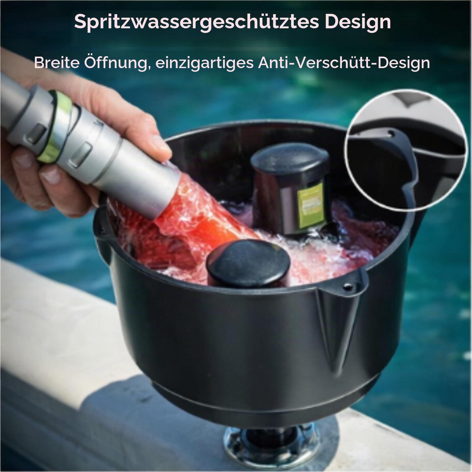 Auto Ölfiltertrichter Hochgeschwindigkeits-Leiter tragbar Kraftstofffilter Trichter mit Filter Große Öffnung Nichtleitender für RV, SUV, ATV