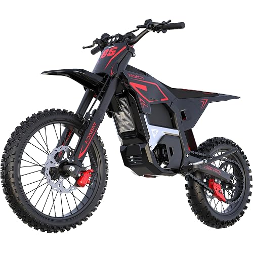 T500 Pro 60V 6500W Electric Dirt Bike for Adults, 55Mph, 3s(0-30Mph) | 365Nm | 60V Battery | IP64 Waterproof | 5 Speed Modes | Hydraulic Damping | V58