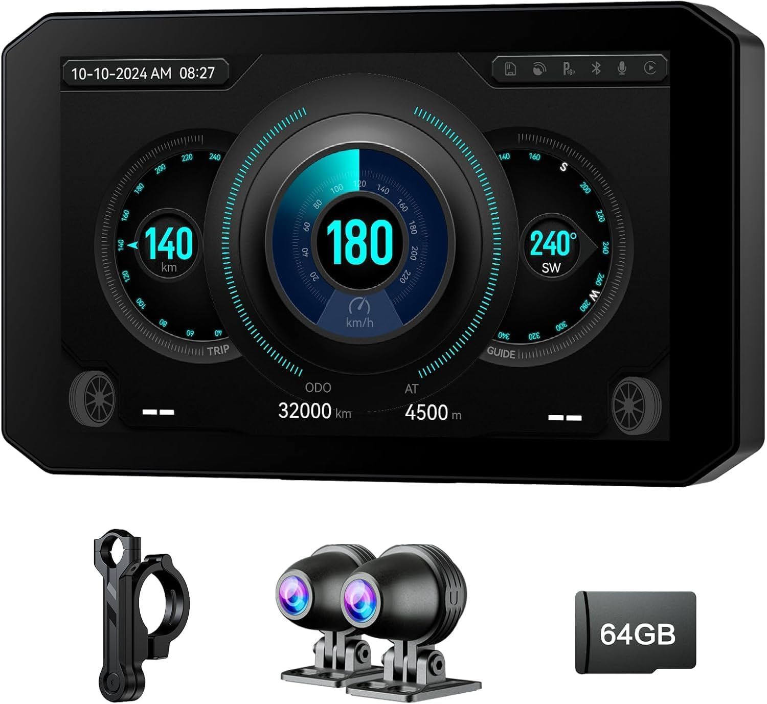 Changer バイク用ドライブレコーダー 5インチ MT6-30777 Amazon.co.jp: Changer バイク用ドライブレコーダー 5インチ GPS