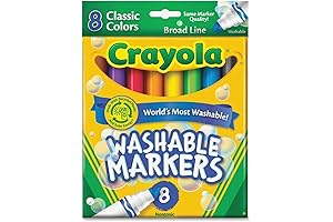 Crayola Classic Washable Broad Point Markers