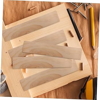 Amazon.co.jp: CORHAD 12個樟子松木板 未仕上げの長方形木板