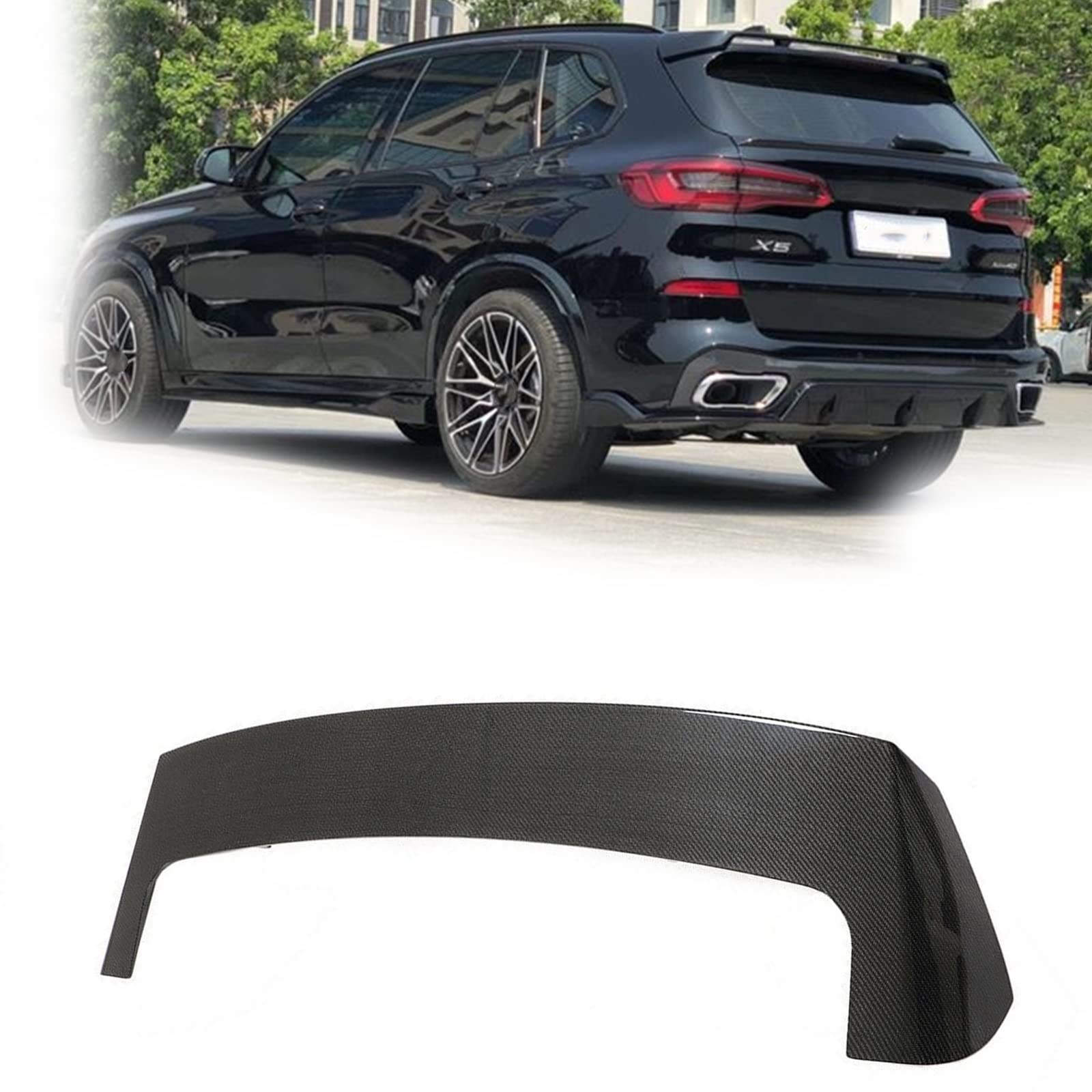 Aileron de toit finition carbone pour personnaliser votre X5 G05 19-22