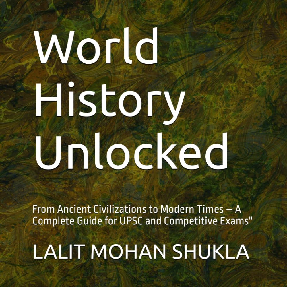 World History Unlocked: From Ancient Civilizations to Modern Times – A Complete Guide for UPSC and Competitive Exams"