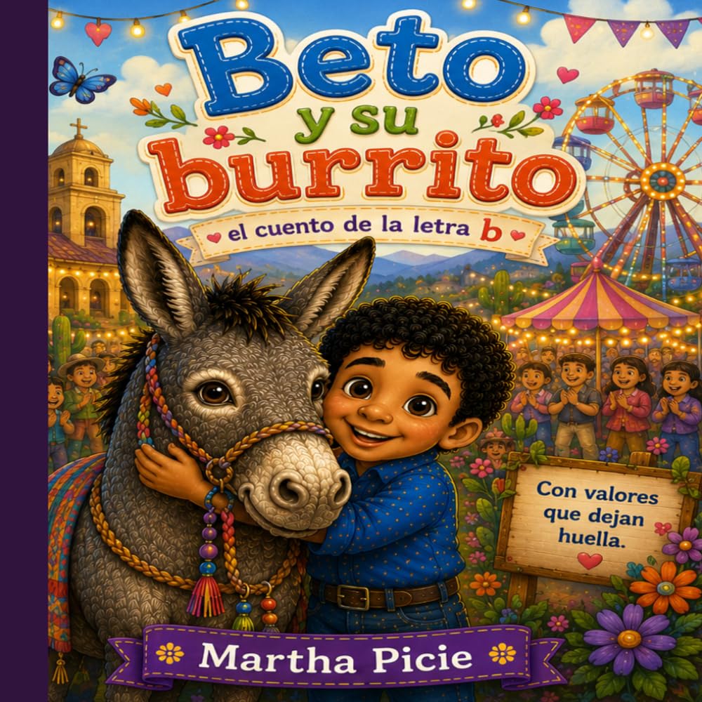Beto y su burrito: Un cuento con la letra b (El mundo de las letras)