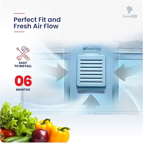 Miniatura 6 de ForeverPRO W10311524 - Conjunto de filtro de aire para refrigerador Whirlpool 2319308 AIR1 W10315189 W10335147