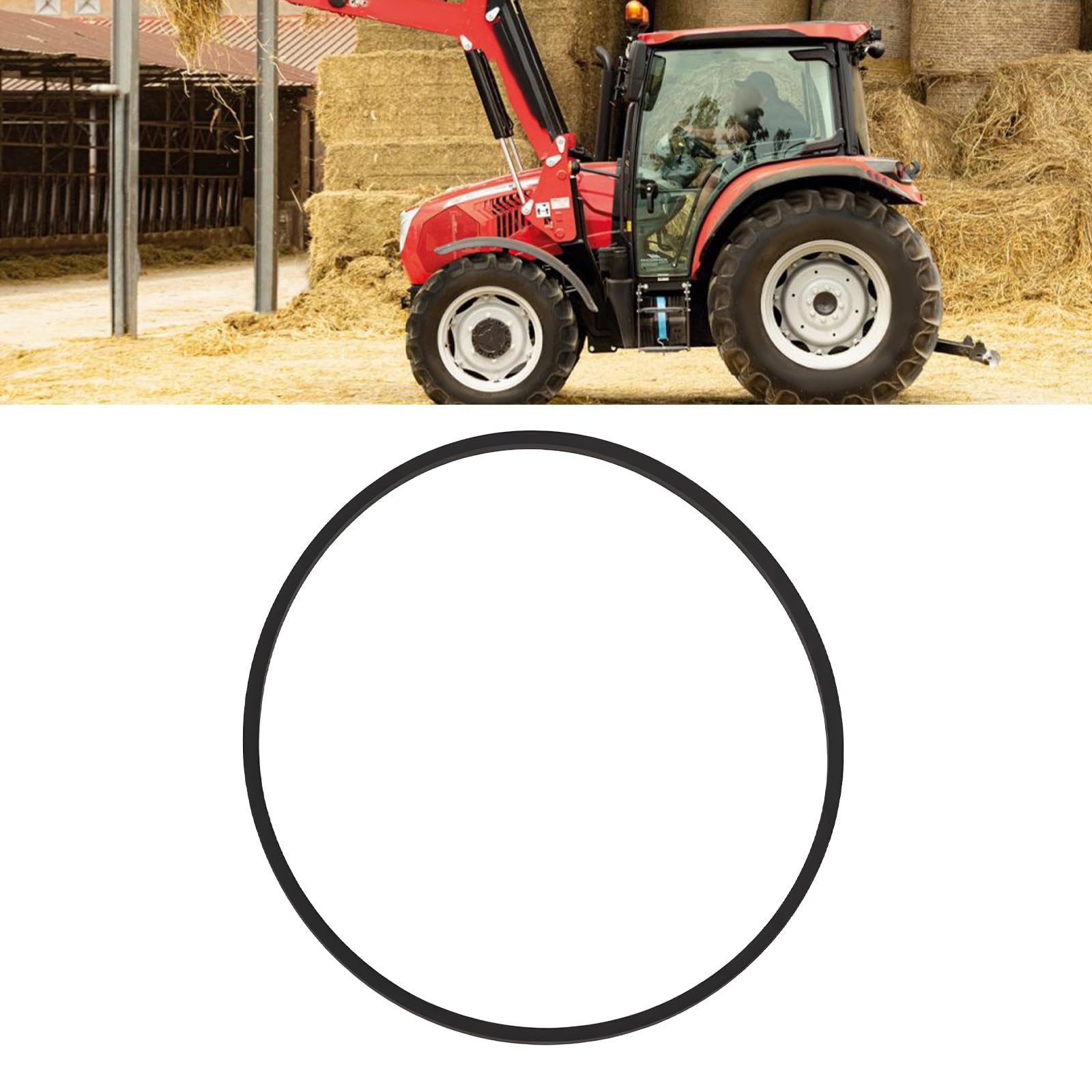 OTOTEC 2 anillos de sellado de filtro de aceite de tractor 716973R1 15402308 de 100 mm compatible con tractor McCormick D-Serie DLD2 DED3 DGD4