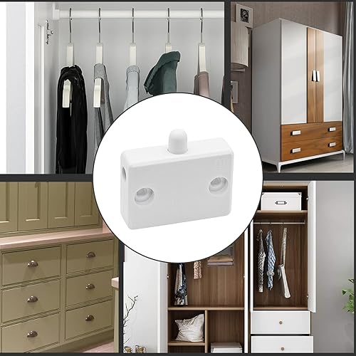 Miniatura 7 de BokWin Paquete de 8 interruptores de luz para armario, interruptor de puerta de armario, armario, armario, cajón, despensa, aplicable a 12 V, 24 V,