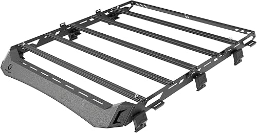 Tyger Auto Soporte de techo estilo plataforma compatible con Jeep Gladiator 2020-2023 Para modelos con tapa dura Portaequipaje de almacenamiento