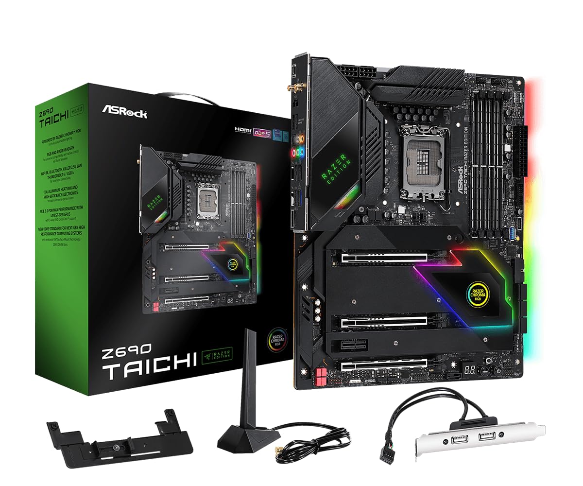 Amazon | ASRock マザーボード Z690 Taichi Razer Edition Intel 