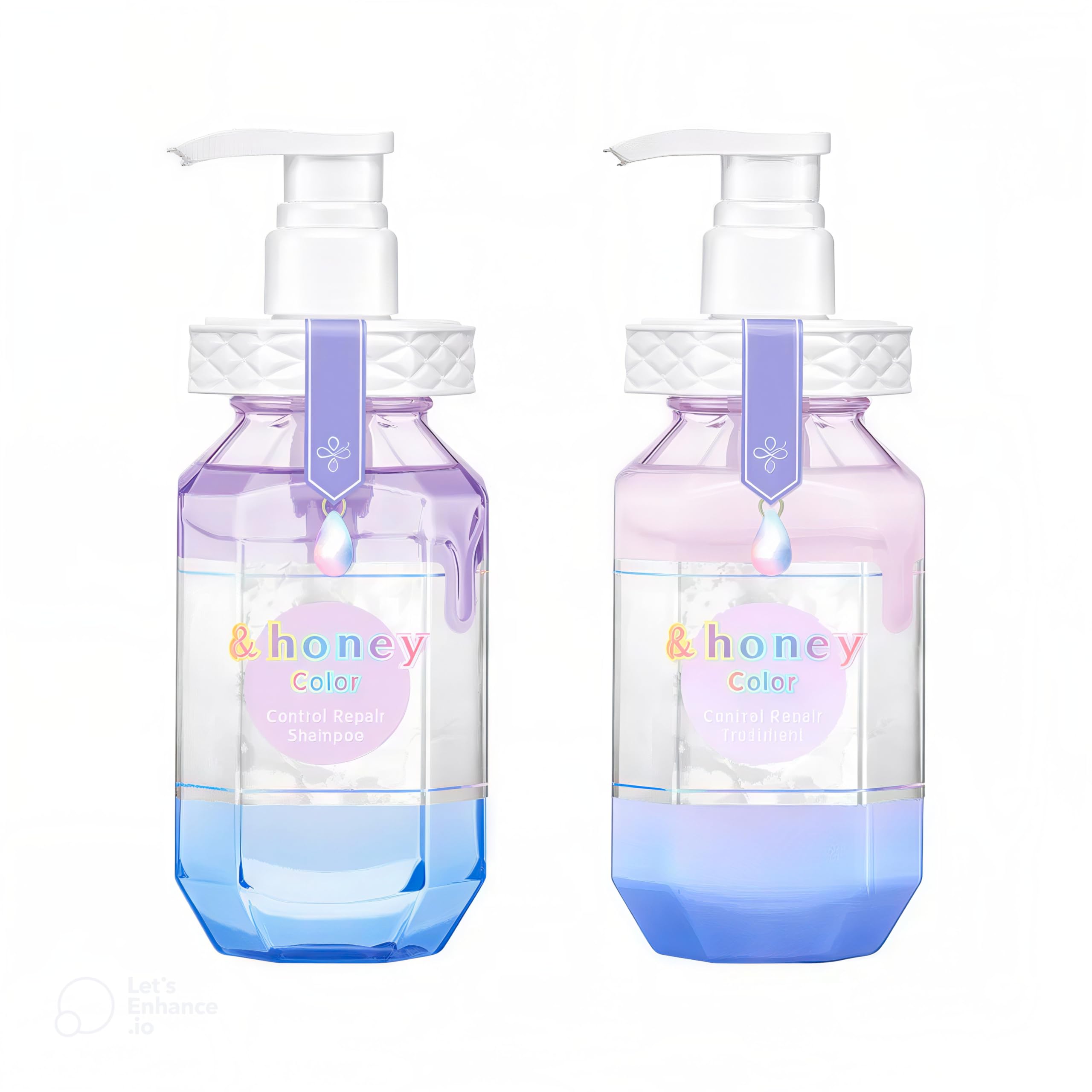 &Honey Color Control Repair Shampoo 440 ML & Treatment 440 ML Hair Care Set