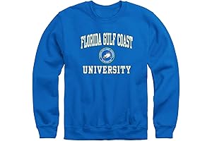 FGCU Sweatshirt: College Heritage Embroidered Crewneck for Unisex