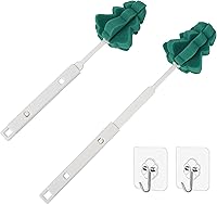 Vista 1 de Cepillos suaves para botellas, cepillos de esponja para botellas, juego de cepillos de limpieza con asas ajustables, 2 piezas, para copas de vino