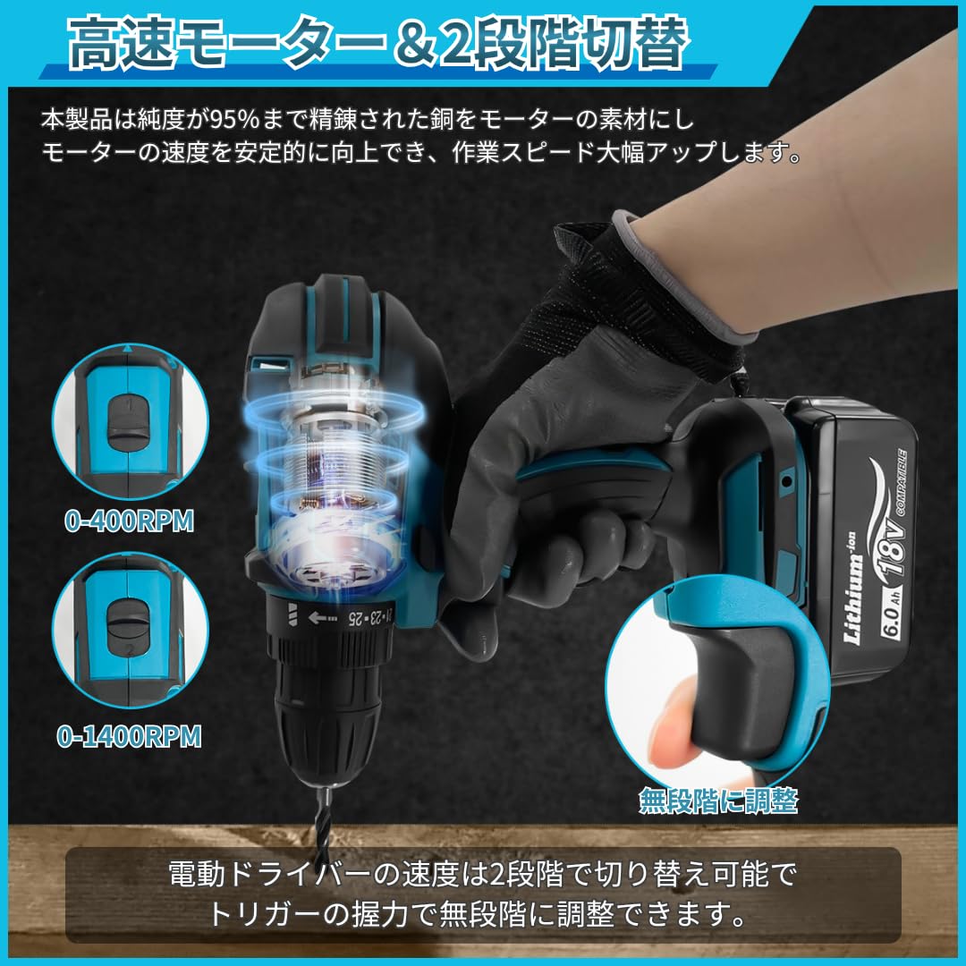Amazon | マキタ互換品 充電式 ドリルドライバー ドリルビット 32本