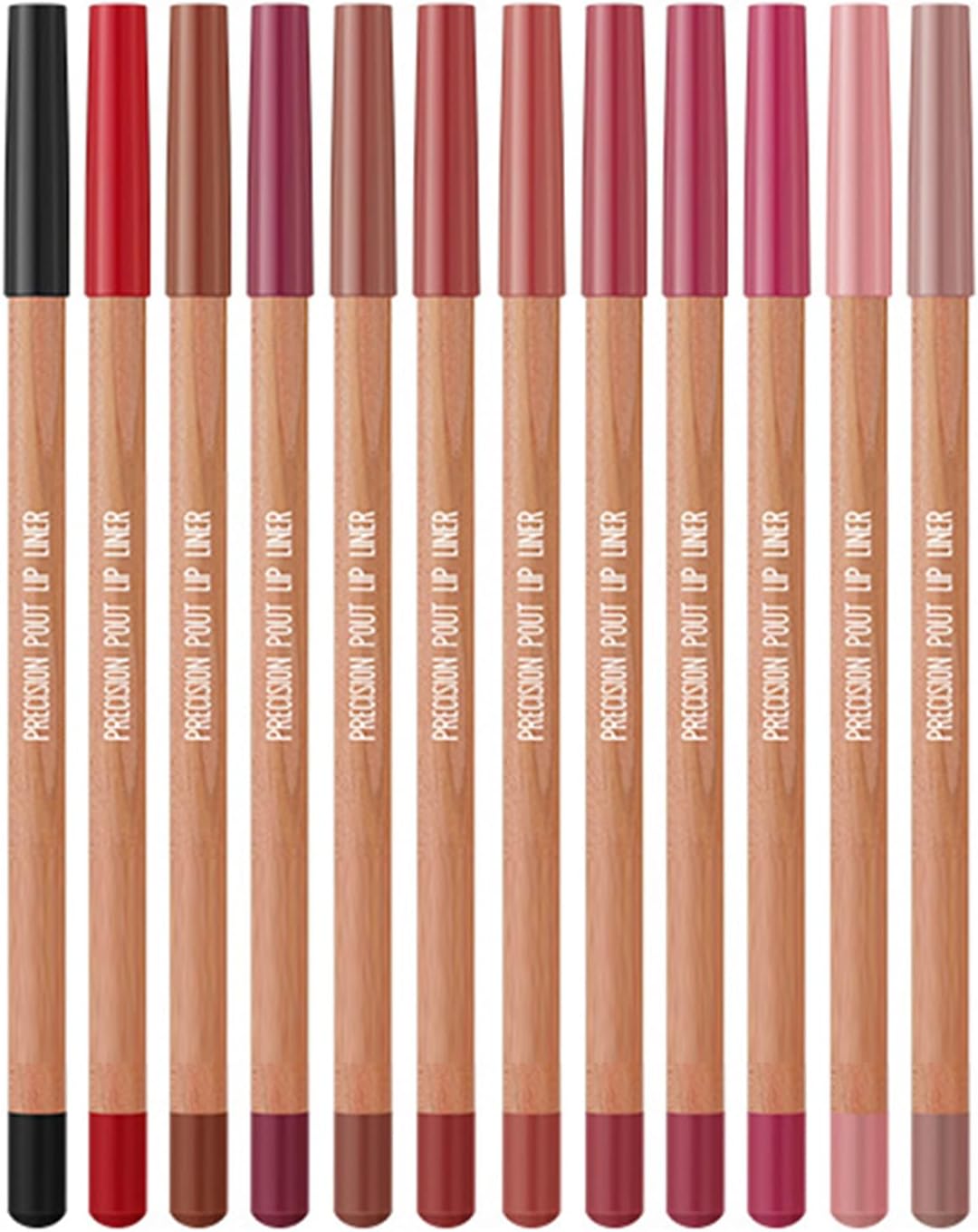 Matte Lip Liner Set 12 Assorted Colors Highs Pigmented Natural Lip Makeup Soft Pencils Longwear Smooth Lip Liner Pencil Matte Lip Liner Set 12 Assorted Colors Highs Pigmented Natural Lip Makeup Soft Pencils Longwear Smooth Lip Liner Pencil