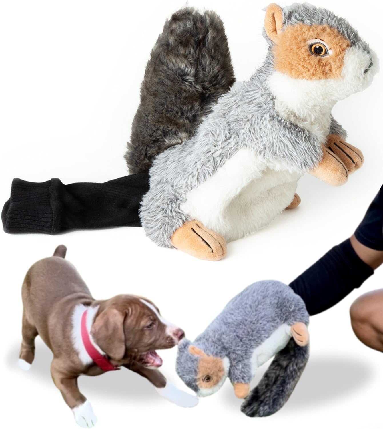 Pupr Pals Dog Toy Puppet with Tough Padding for Safe Interactive Play, Protection to Stop Puppy Kitten Biting Hands; for Boredom-Busting Training and Exercise Pupr Pals Dog Toy Puppet with Tough Padding for Safe Interactive Play, Protection to Stop Puppy Kitten Biting Hands; for Boredom-Busting Training and Exercise
