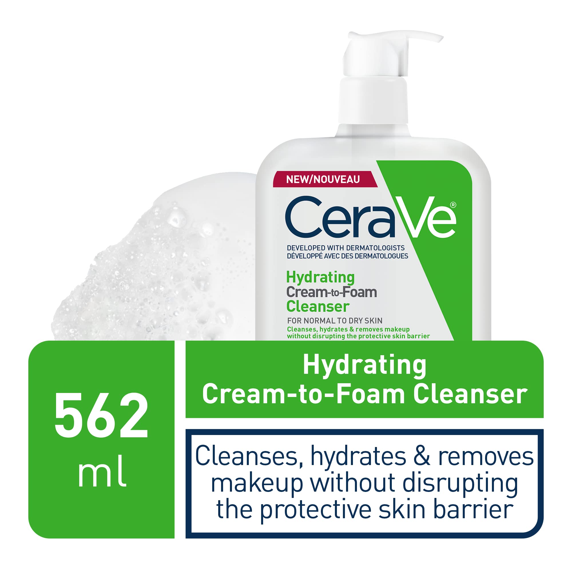 CeraVe Nemlendirici Krem-Köpük Temizleyici 562ML