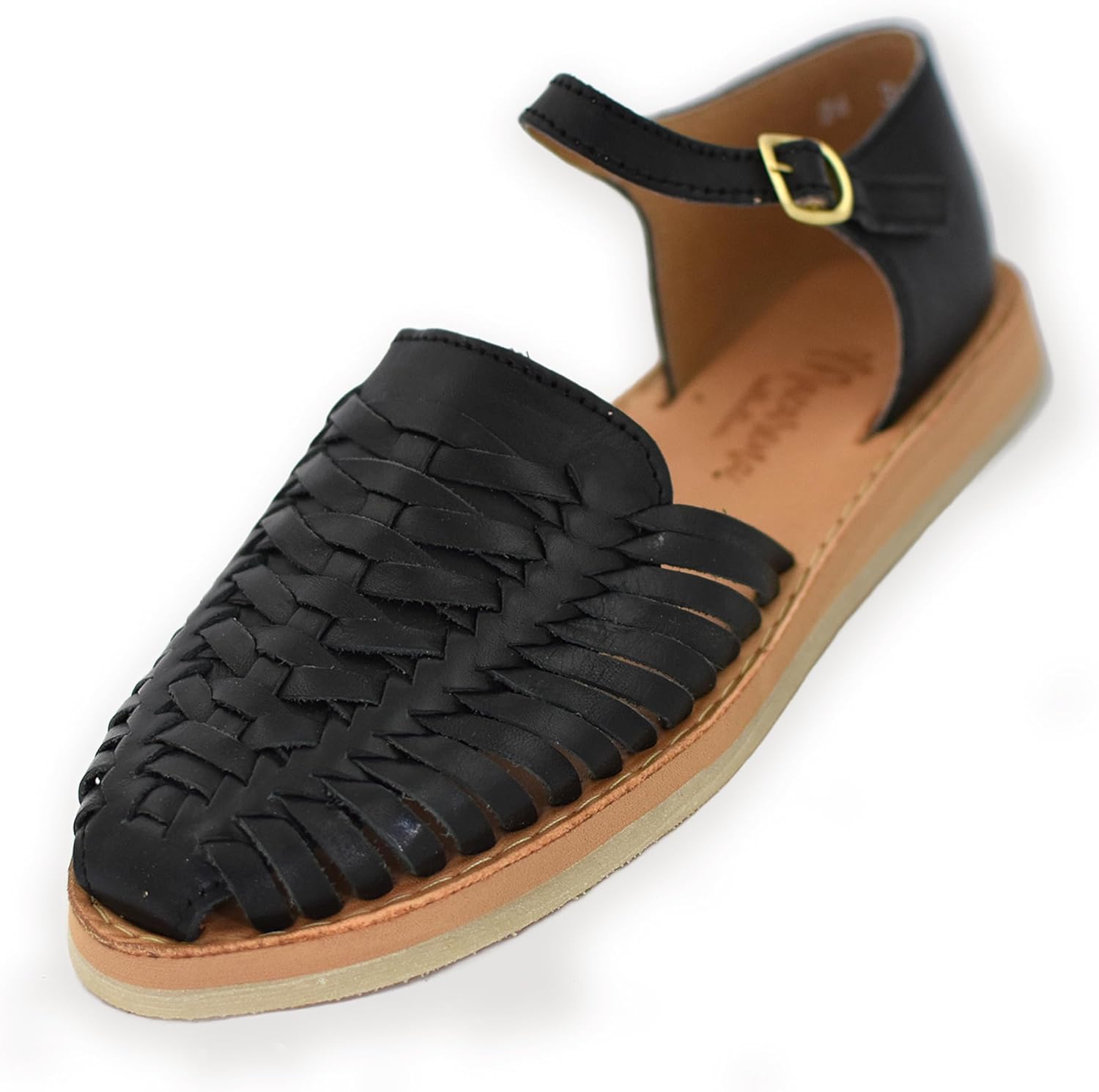 huarache sandals ankle strap