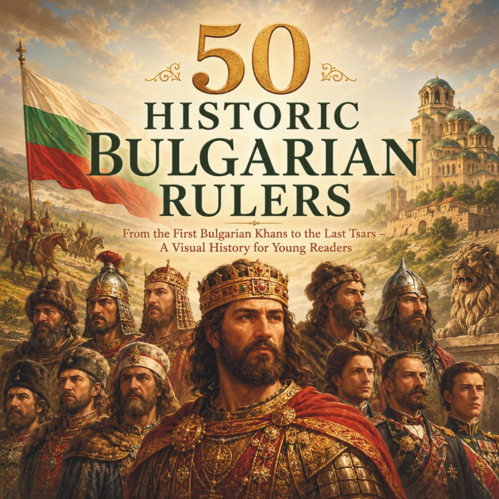 50 Historic Bulgarian Rulers: From the First Bulgarian Khans to the Last Tsars – A Visual History for Young Readers (Historic Leaders Every Kid Should Know)