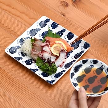 Amazon.co.jp: natural69 【 波佐見焼 】 cocomarine×Janke 正角