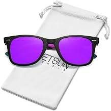 MEETSUN Polarized Sunglasses for Men, Classic Retro Square UV400