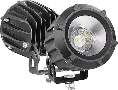 Cápsulas LED, Auto Power Plus 2 piezas de 3 pulgadas y 50 W, luz de conducción redonda todoterreno, luz de trabajo LED de punto de inundación