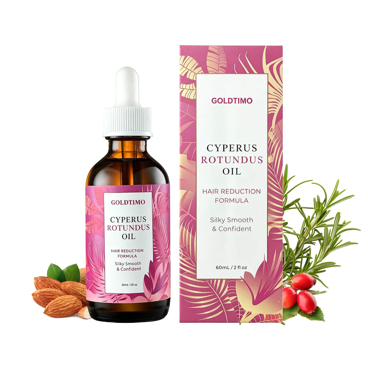 GOLDTIMO Cyperus Rotundus Oil, 2.02 Fl Oz