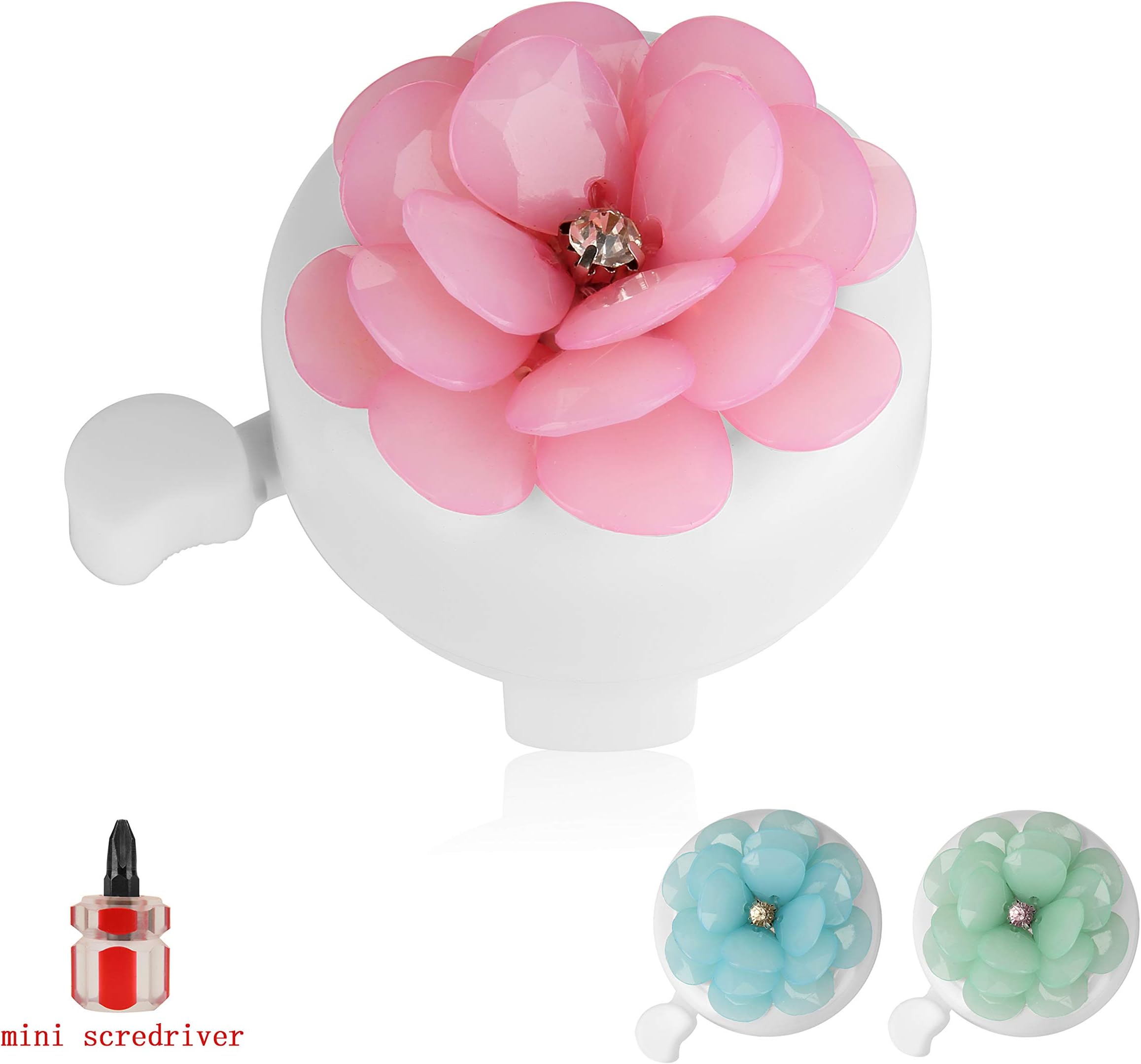 NIECOR Bike Bell for Kids Girls,Kids Bike Girls Bicycle Bell,Toddler Bike Horn,Ideal Bike Accessories for Kids Girls