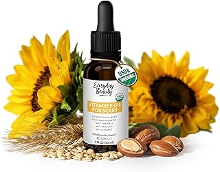 Organic Vitamin E Oil for Scars