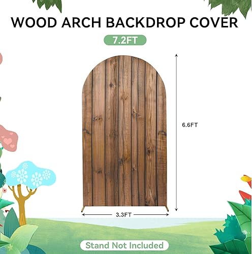 Miniatura 10 de Cubierta de arco de ladrillo rojo, 8 pies de elastano, ajustada, cubierta de fondo de Chiara para fotografía, fiesta de cumpleaños, ceremonia,