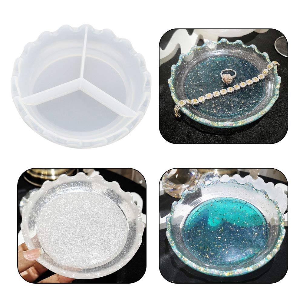 Photo 1 of award trophy, dream catcher, silicone mold, rainbow glittesed items