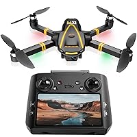H11 GPS Drone con Telecamera 4K Professionale (Radiocomando con Schermo)