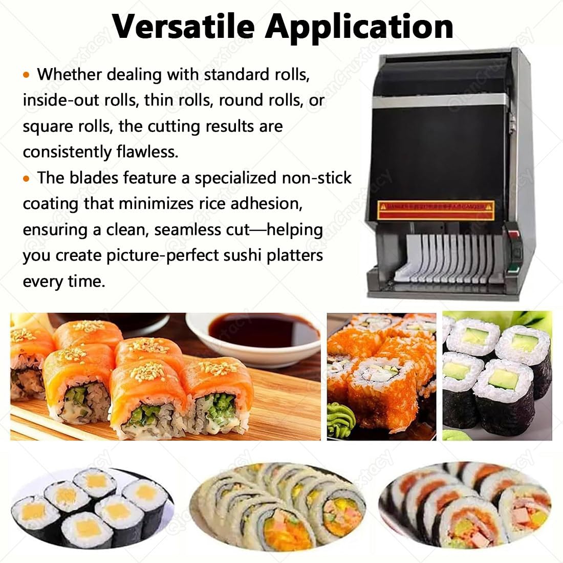 Automatyczna Maszyna Do Formowania I Krojenia Sushi 12