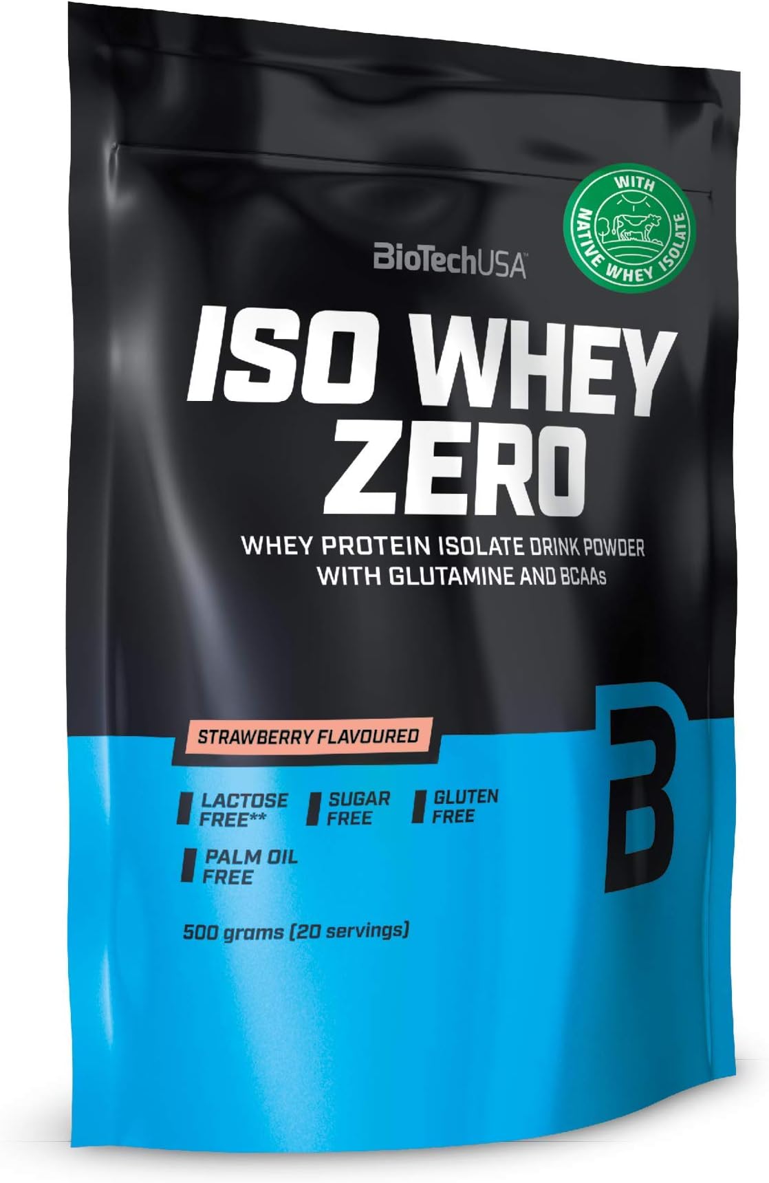 BioTechUSAISO WHEY ZERO #fresa 500 gr