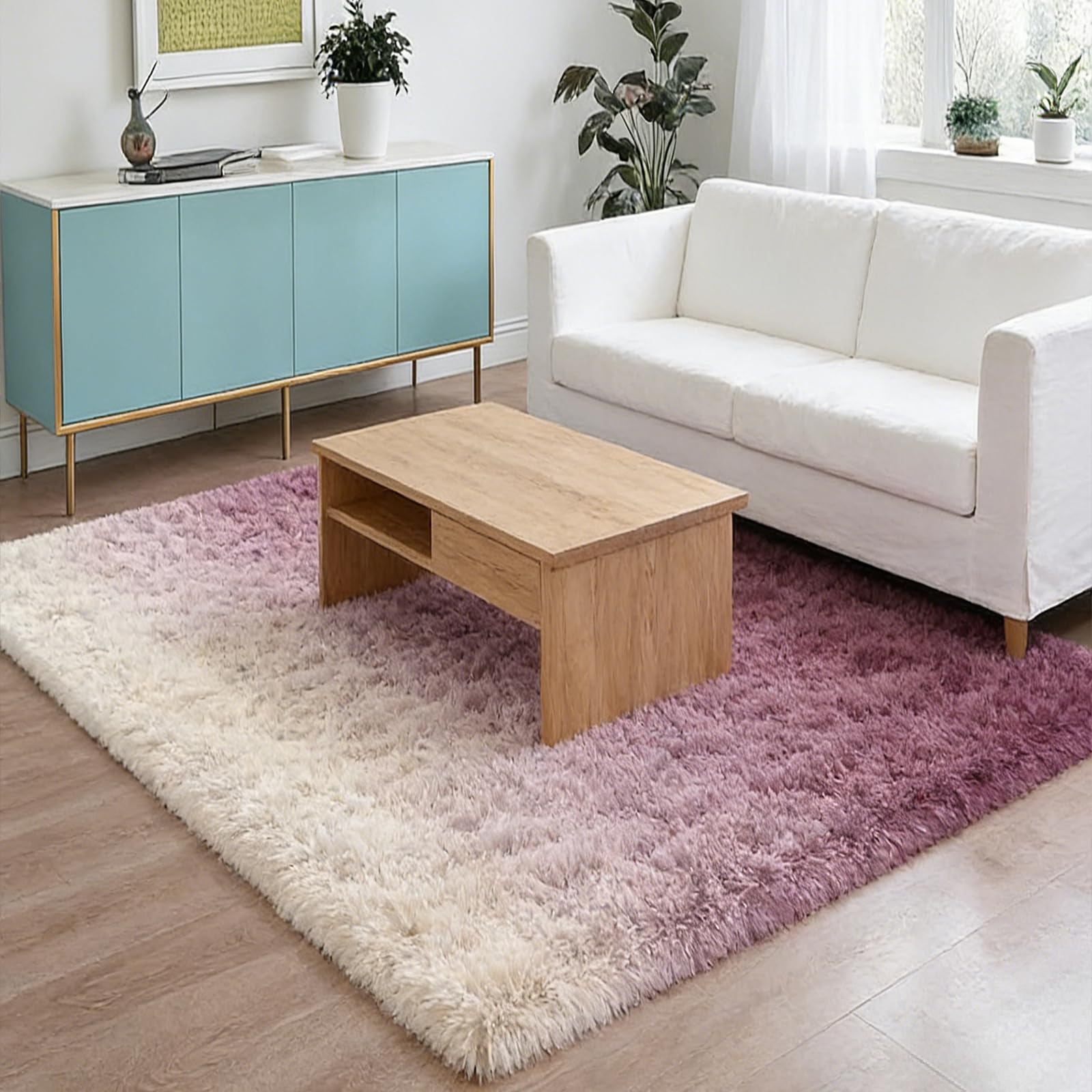 Alfombra Habitación Juvenil 130 x 335 cm, Súper Grueso Lavable a Máquina Duradero, Antimanchas, Resistente a La Humedad, Alfombra Dormitorio Modernas, para Dormitorio, Rojo