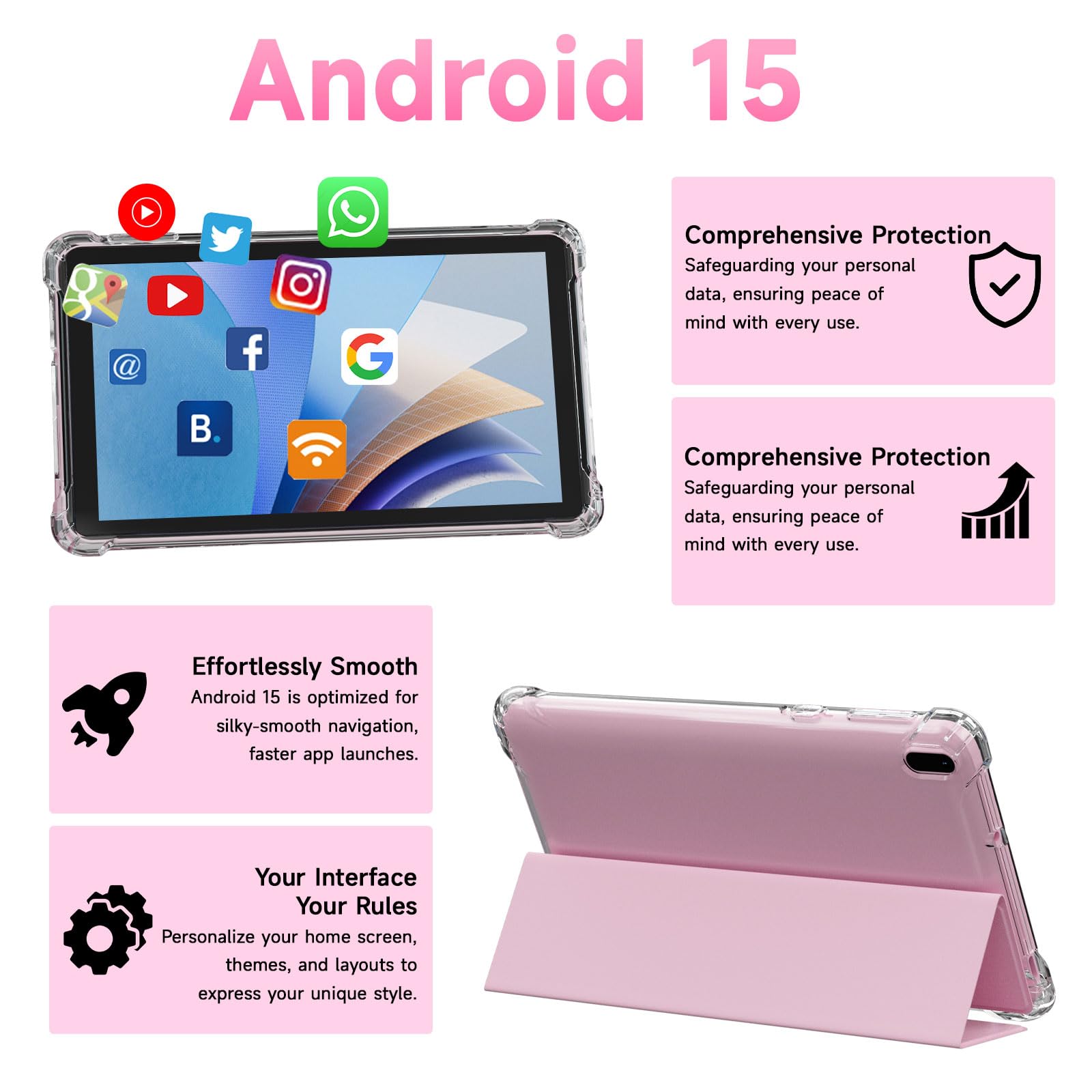 Amazon.co.jp: BYANDBY タブレット 7インチ Android 14.0 タブレット