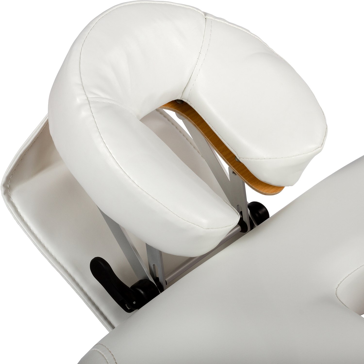 MOVIT Deluxe Massageliege inkl. Tasche, XXL Breite 80 cm, 8 cm Polsterung, Vollholzgestell, Farbwahl, schadstoffgeprüft, weiß