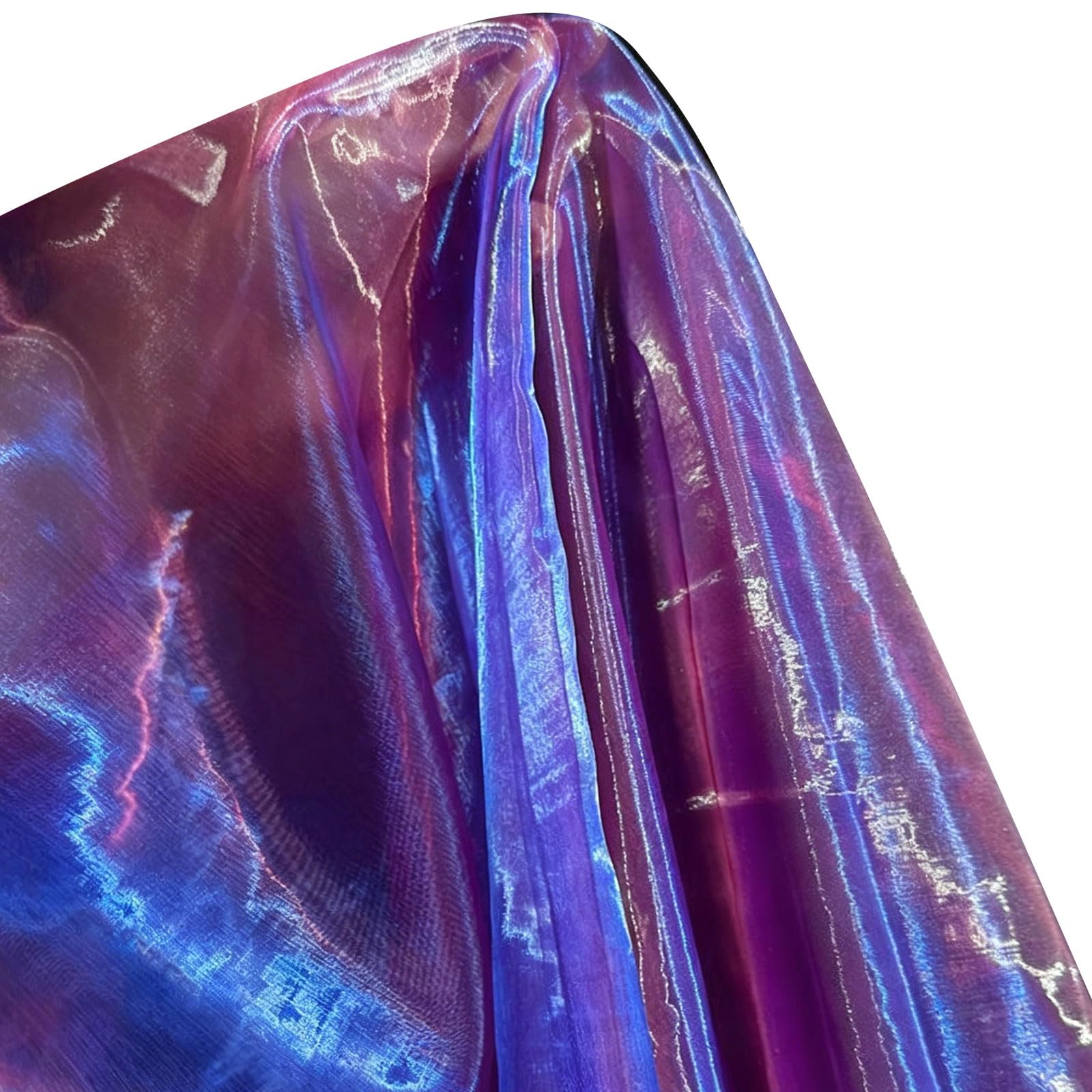 ZEPFJHE Portable Breathable Metallic Sheer Cloth Ideal for Craft Projects Craft Supplies