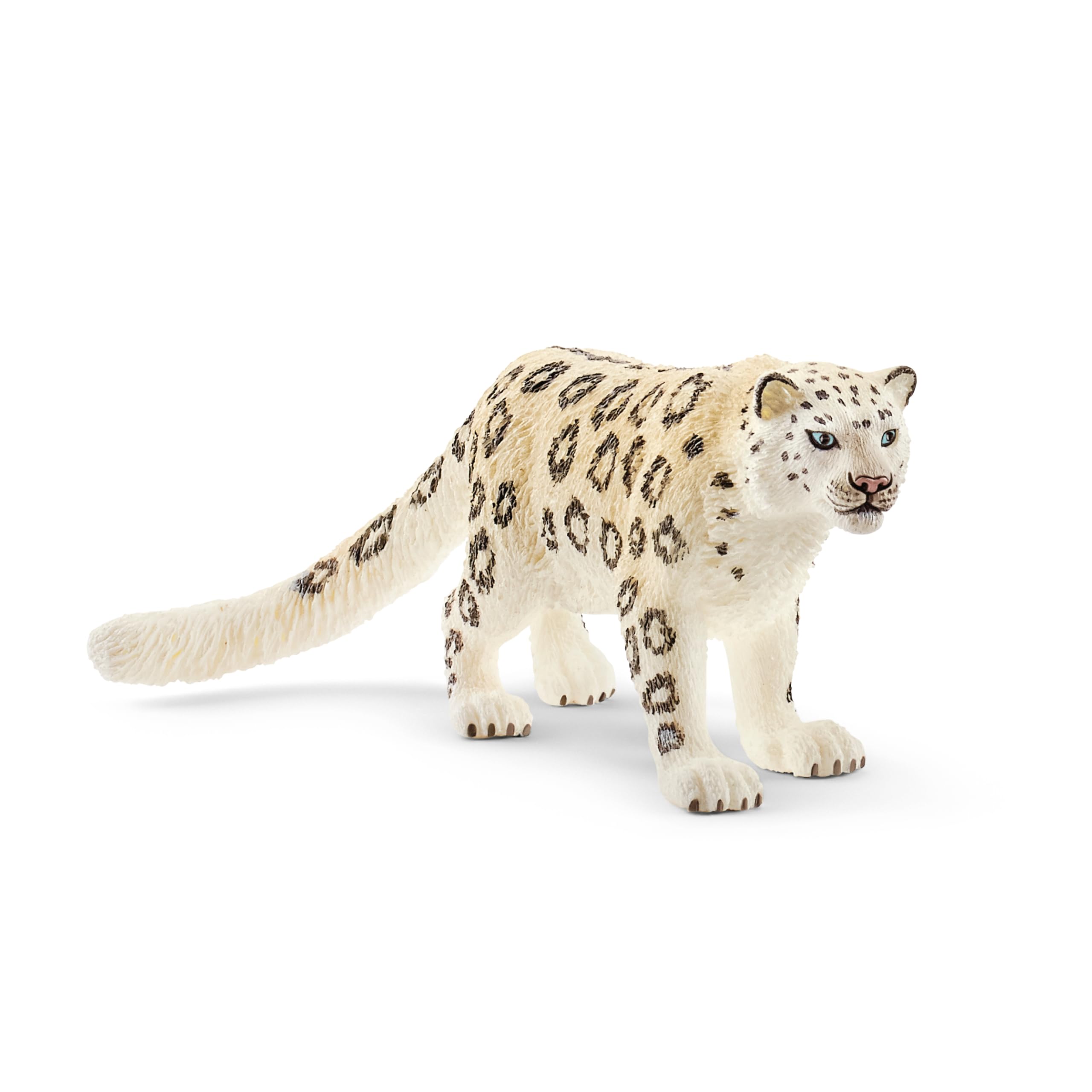 SCHLEICH 14838 Snow Leopard Wild Life Toy Figurine for children aged 3-8 Years