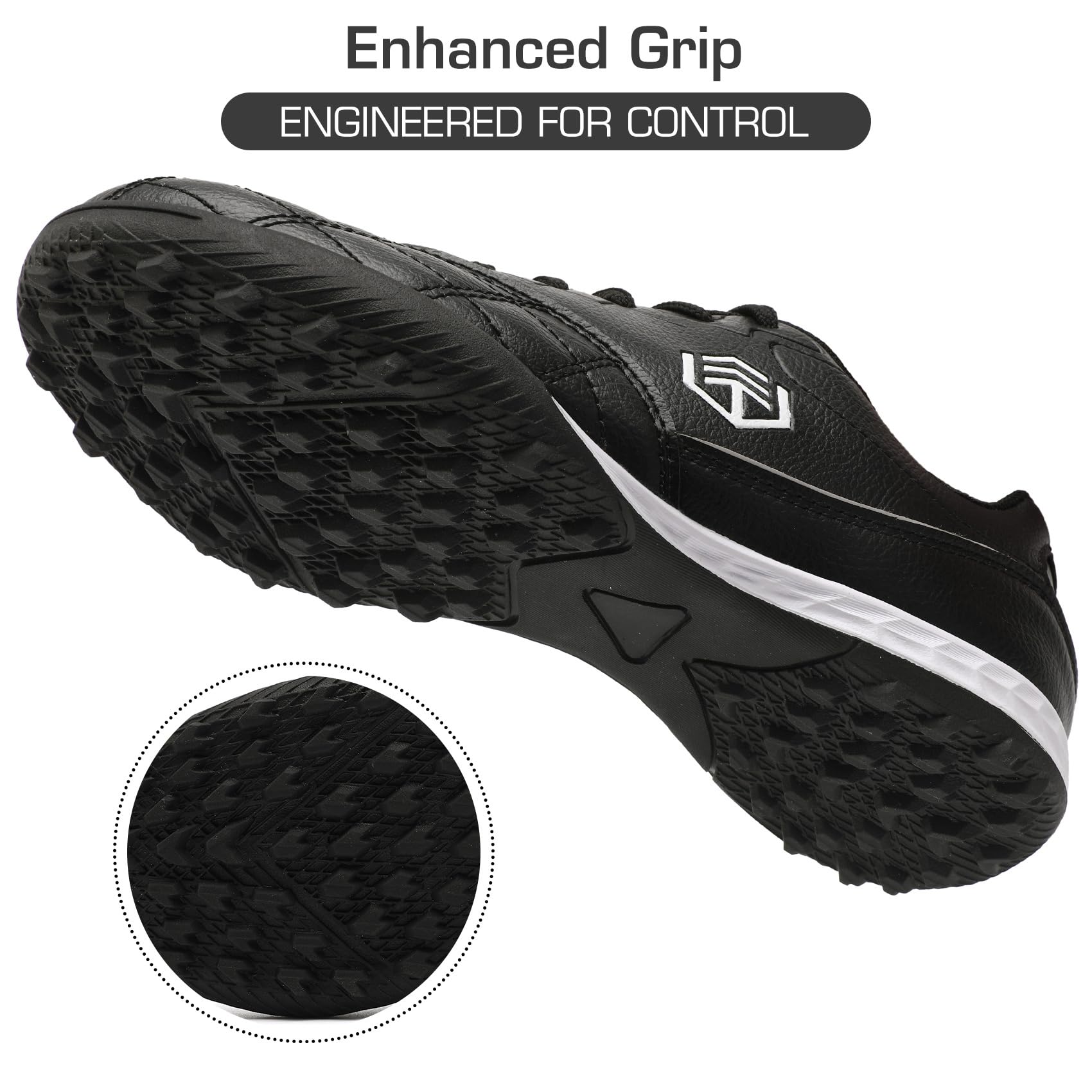 Boys Football Boots Kids Girls Club Firm Ground Soccer Shoe Astro Turf Trainers Athletics Sport Futsal Shoes Teenager Profession Competition Indoor Outdoor Sneakers - 5