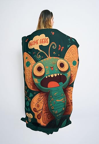 Miniatura 9 de Manta de bebé personalizada con temática de conejo para niños y niñas, regalos divertidos de conejitos para amantes de los conejitos y mujeres,