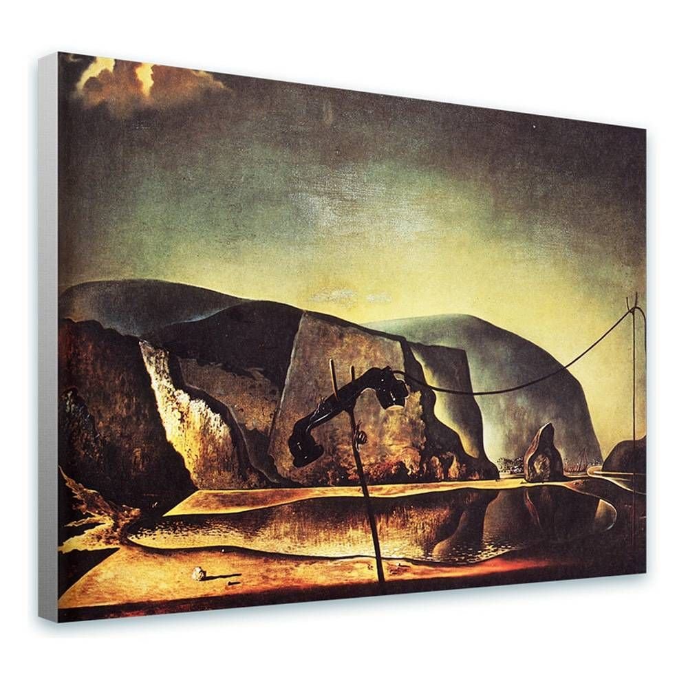 Amazon | Alonlineアート – Lobster電話Salvador Daliキャンバスの印刷