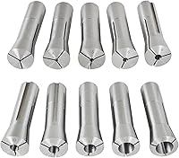 Vista 1 de Juego de pinzas de precisión R8, 10 unidades, ajuste para máquina de grabado de herramientas de torno de fresado CNC