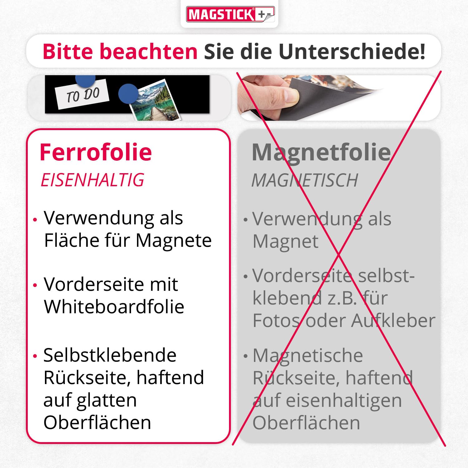 Whiteboardfolie zelfklevend, wit, magnetisch 300 x 100 cm Whiteboardfolie zelfklevend, wit, magnetisch 300 x 100 cm
