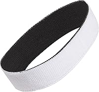 Vista 3 de Adidas Unisex-Adult Interval Reversible Elastic Sweat Headband for Men and Women