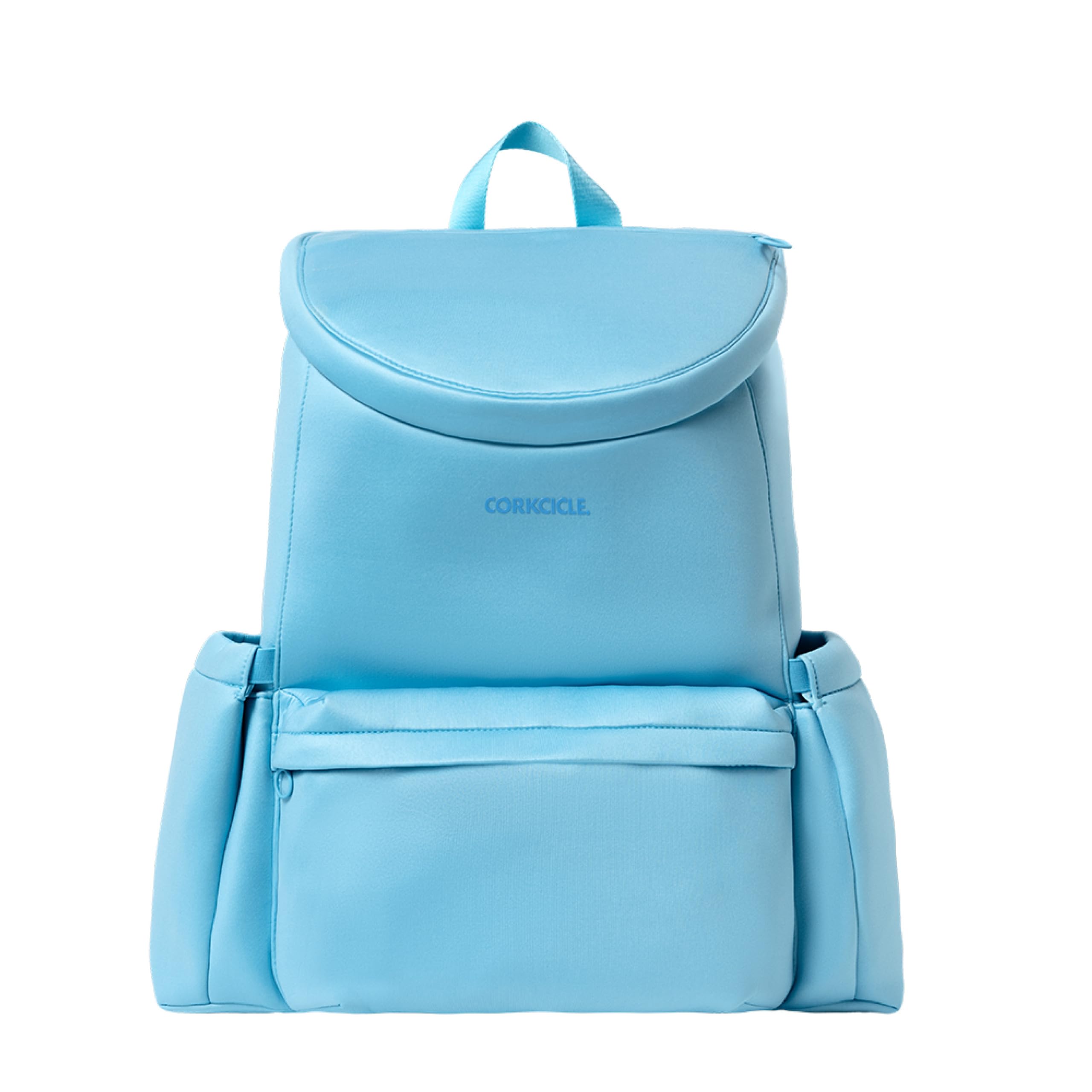 Corkcicle Lotus Backpack Cooler Bag,15.5”x17”–Keep Cool All Day with Portable Backpack Cooler–Side Pockets & Food Safe