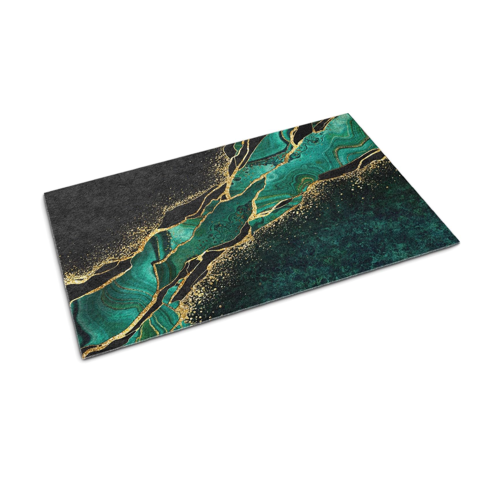 Tapis de sol antifatigue de la maison Tulup 150x100cm pour cuisine au design coloré