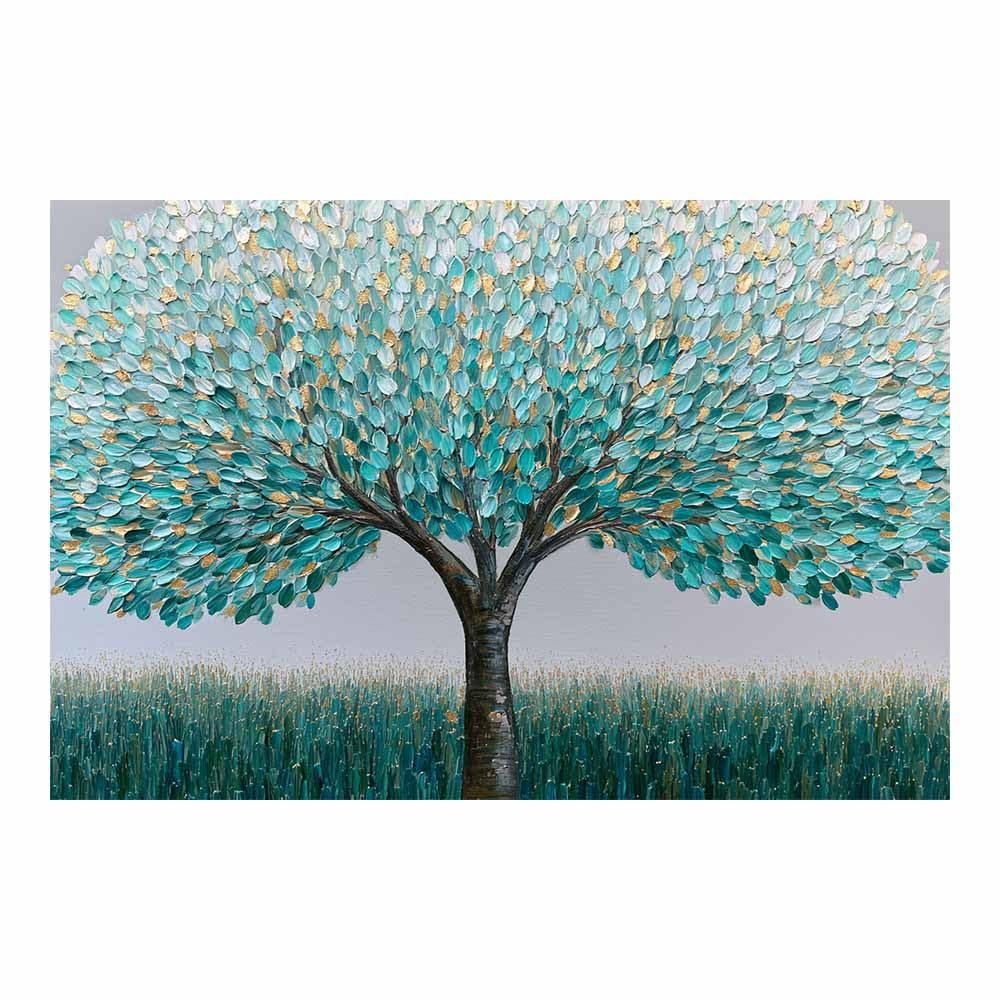 HOQIU Canvas Wall Art Dual tone magics tree tree poster, landscape wall art, for Living Room Bedroom Bathroom.(Multicolor)-60x80cm Unframed