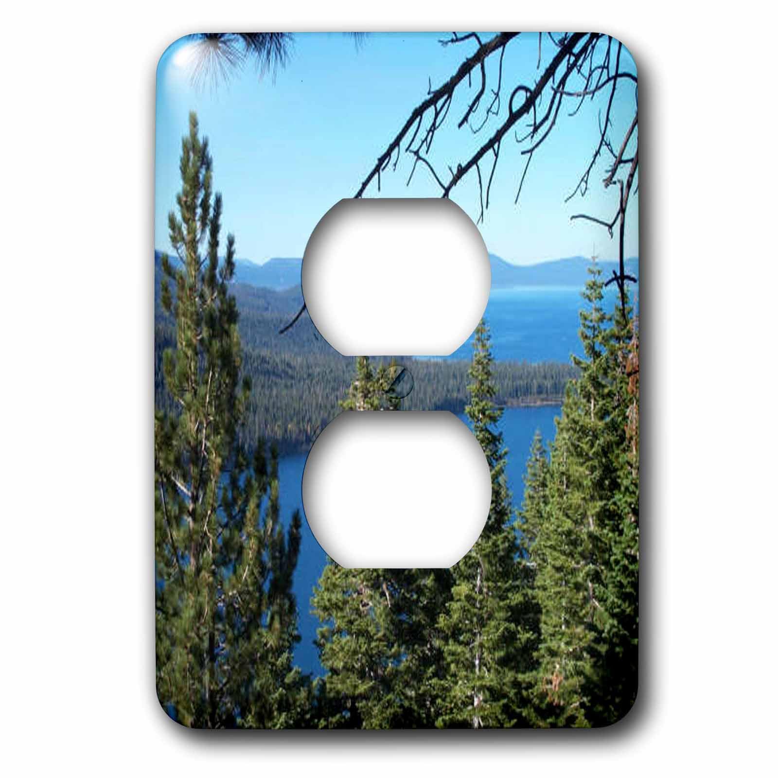 Capot de prise Tahoe 3dRose lsp_26409_6 avec 2 interrupteurs